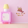 thumbnail image 1 of Teady Bear Hugging Scarf Always Kiss Me Goodnight Hugs Kisses Girls Love Beautiful Crown Prince Unicorns Royalty Sweet Dreams Decorating Holiday Gift Ideas Wall Decal Sticker - Size: 18 In X 20 In, 1 of 5