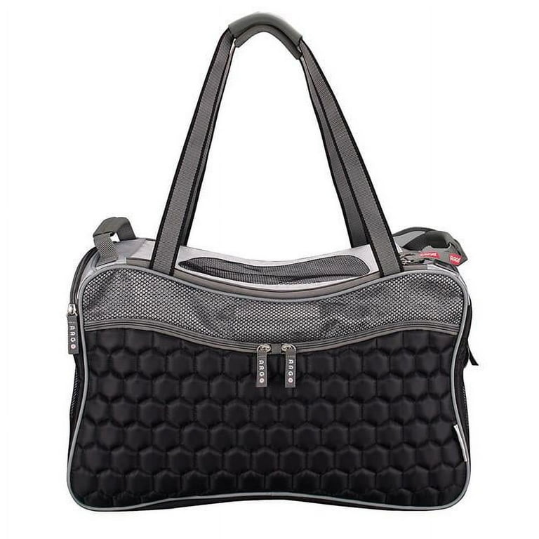 Teafco AC9D0100L Argo Airline Approved Pet Carrier Petagon Black Large
