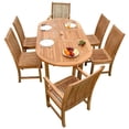 thumbnail image 1 of Teak Bahama Chicago 7-Pieces Dining Set, 1 of 4