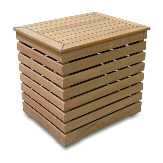 Teak Chest Small 20" W x 18-1/2" H x 15-3/4" D