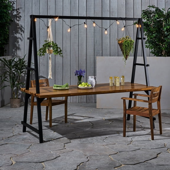 Teak Color - Hang Green Decor - Outdoor Entertaining / Boost Entertaining Space