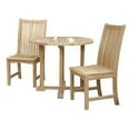 thumbnail image 1 of Teak Decanso Chicago 3-Pieces Bistro Set, 1 of 6