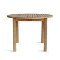 thumbnail image 1 of Teak Dining Table Furniture Grade-A Natural Teak 42" Round Dining Table, 1 of 4