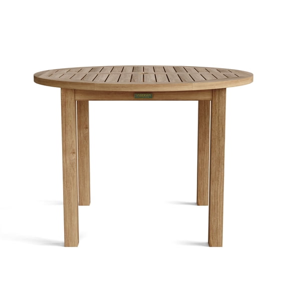 Teak Dining Table Furniture Grade-A Natural Teak 42" Round Dining Table