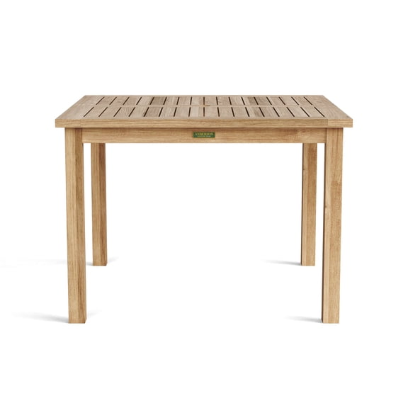 Teak Dining Table Furniture Grade-A Natural Teak 42" Square Dining Table