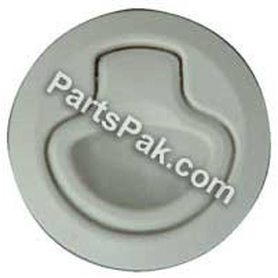 Teak Isle Manufacturing 29200; Latch Flush Non-Locking White