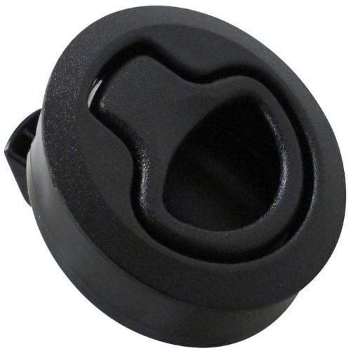 Teak Isle Manufacturing  29202; Latch Flush Non-Locking Black