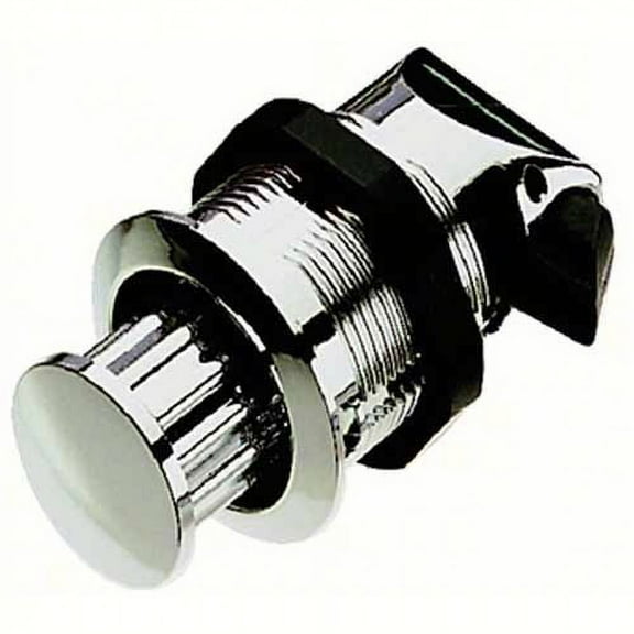 Teak Isle Manufacturing  29209; Latch Push Button Twist Chrome