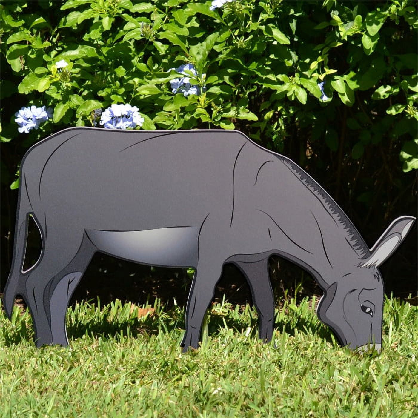 Teak Isle Outdoor Nativity Set Weatherproof Printed Donkey Nativity