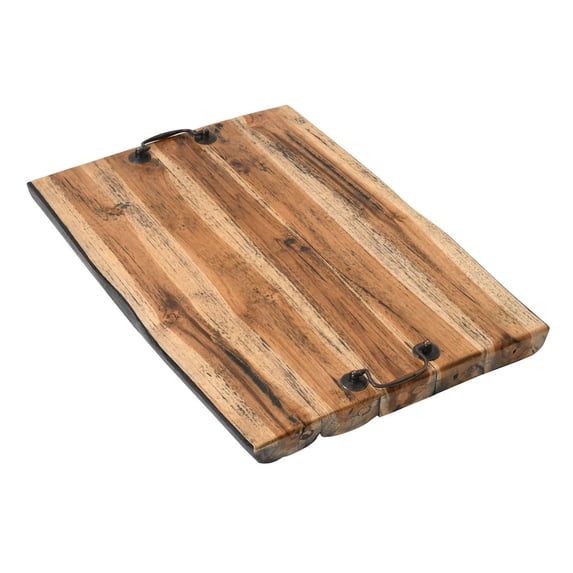AFD Teak Parisian 20X16X2 Inches Cutting Board With Handles