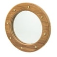 thumbnail image 1 of Teak Porthole Mirror - 10-1/2" Diameter, 1 of 4