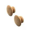 thumbnail image 1 of Teak Round Drawer Knob, 1 of 4