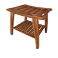 thumbnail image 1 of Teak Shower Bench, 1 of 3