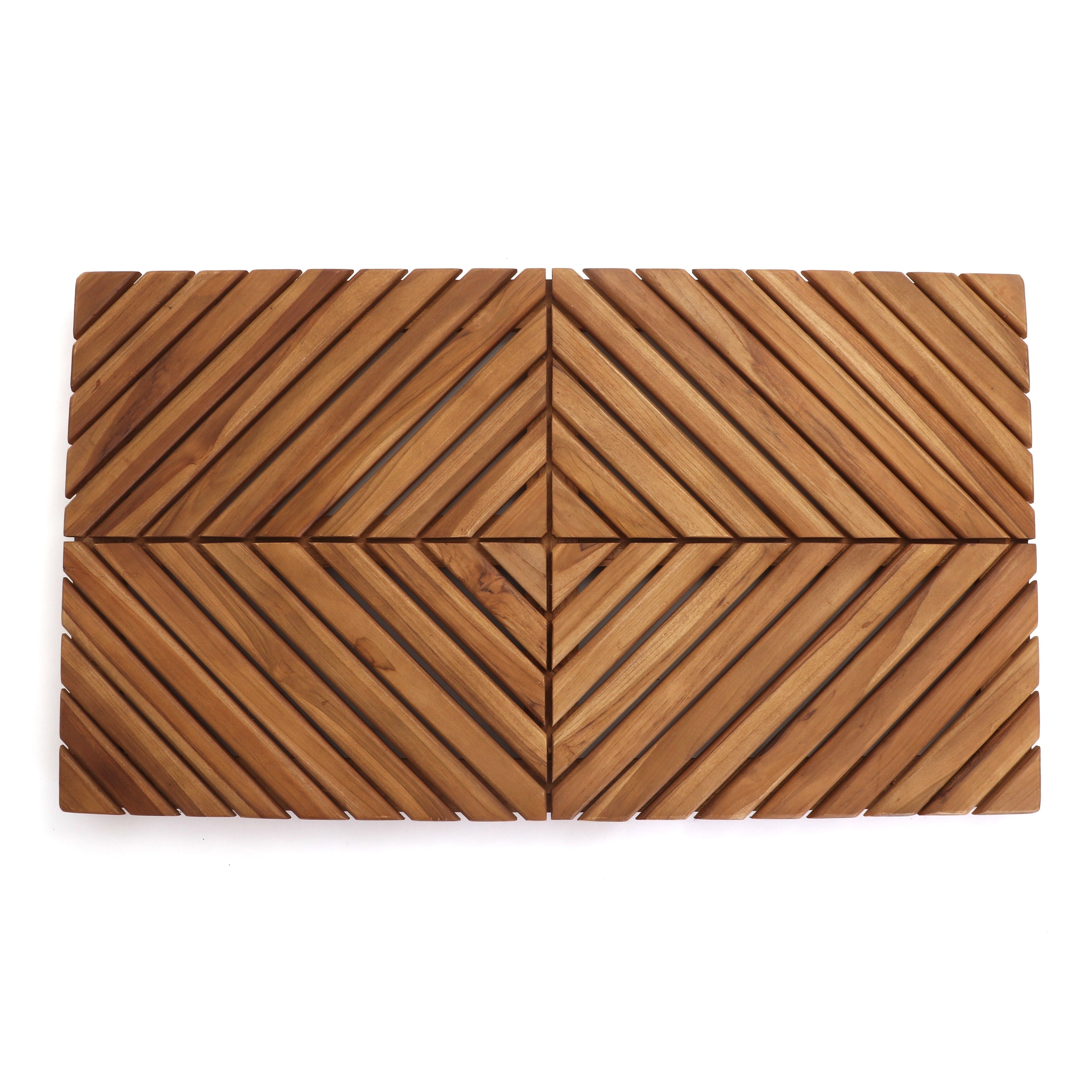 Teak Shower Mat Zen - Walmart.com