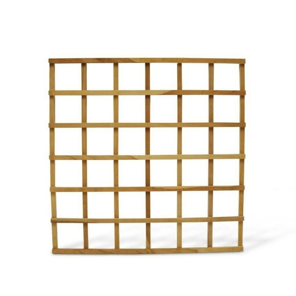 Teak Trellis, 36" x 36", fully assembled, ready to use - Privacy Screen -