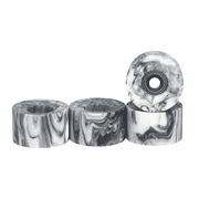 Teak Tuning Apex Cruiser Fingerboards Wheels - 71D Gray and White Swirl