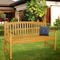thumbnail image 1 of Teak Wood Acapulco Outdoor Patio & Garden Bench, 6 Foot, 1 of 5