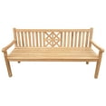 thumbnail image 1 of Teak Wood Arizona Outdoor Patio Bench, 6 Foot, 1 of 4