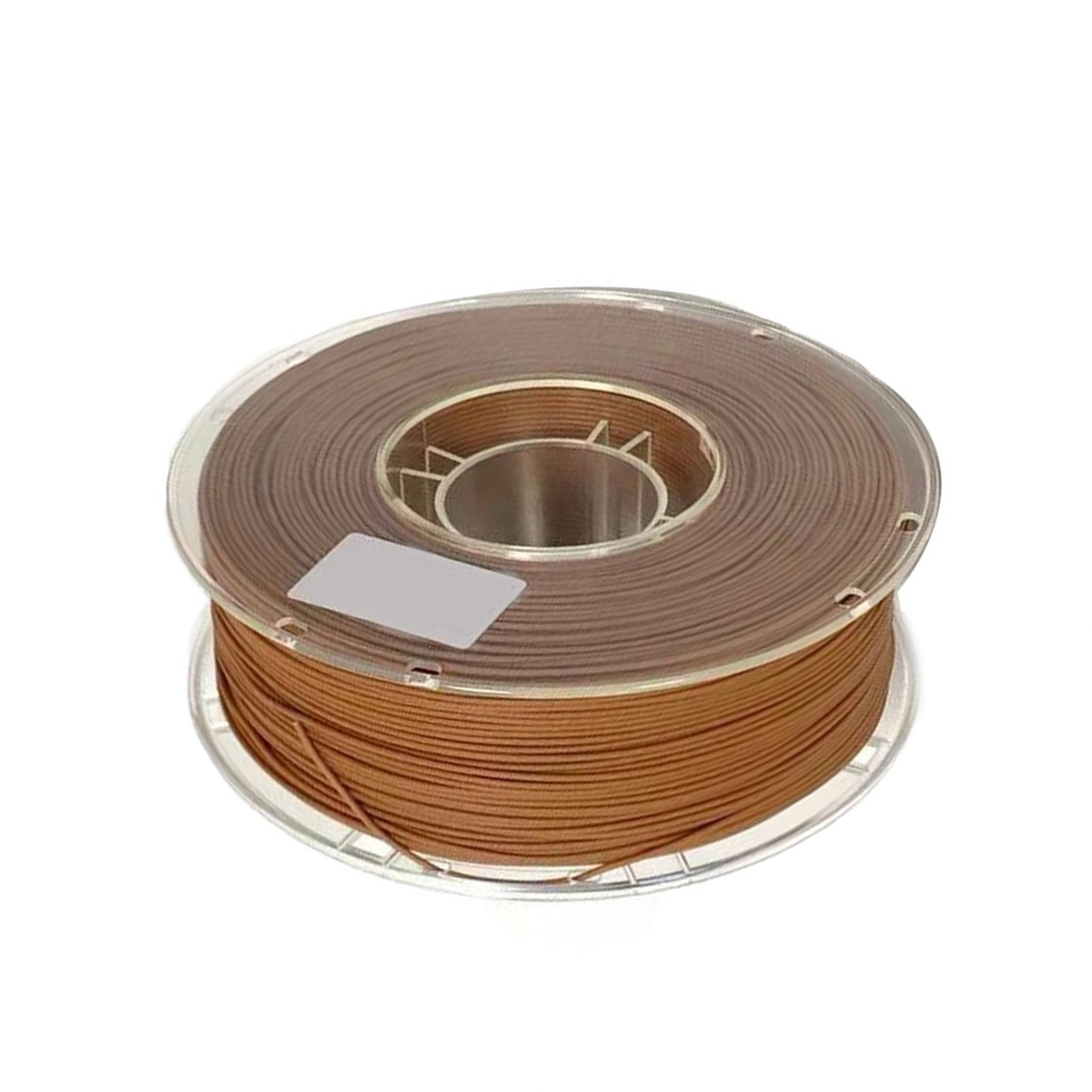 Teak Wood PLA Filament Fits Most 3D Printers, Solid Colorful Filament, Opaque Wood-like Material, Size 1.75mm +/- 0.02mm, 1KG