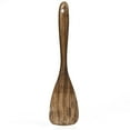 thumbnail image 1 of Teak Wood Spatula, Non-Stick Pan Safe Wooden Cooking Utensil With Ergonomic Handle And Hanging Hole, For Home Kitchen Stir-Frying, Soup Making, Daily Cooking, 1 of 2