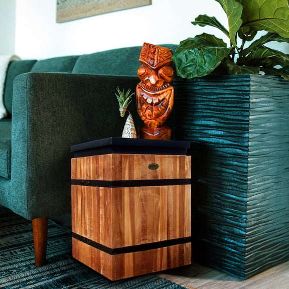 Teak Wood Square Side Table/Stool