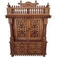 thumbnail image 1 of Teak Wood Temple for Home Wooden Temple Pooja Mandir Pooja Mandap Home Mandir Traditional Temple Hindu Mandir Handcrafted Temple Indian Temple Handmade Temple God Cabinet Home Decor - AtoZ India Cart, 1 of 5