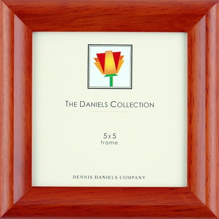 Teak proof size CONTOUR bevel 5x5 by Dennis Daniels - 5x5