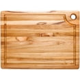 thumbnail image 1 of TeakHaus Edge Grain Carving Board w/Corner Hole + Juice Canal (Rectangle) | 16" x 12" x 0.75", 1 of 2