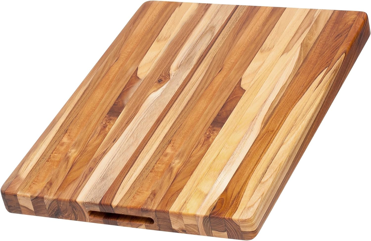 TeakHaus Edge Grain Carving Board w/Hand Grip (Rectangle) | 24" x 18" x 1.5" - image 1 of 6