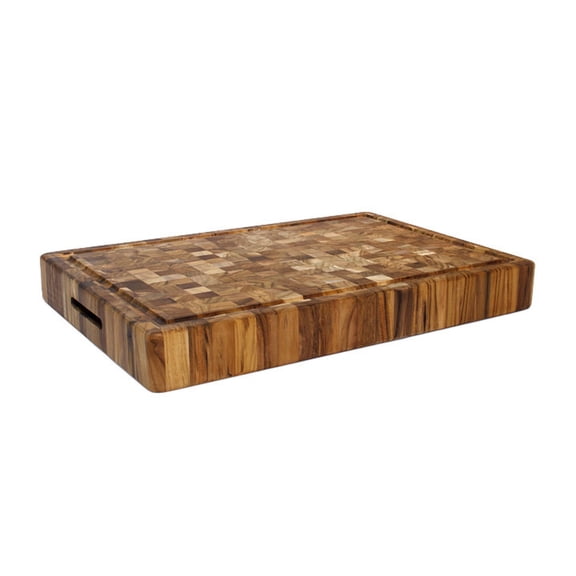 Teakhaus Teak End Grain Butcher Block 20 x 14 x 2.5
