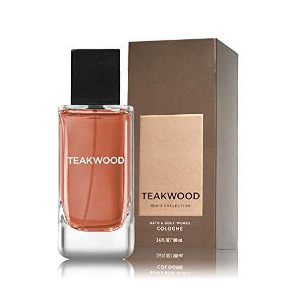 Bath & Body Works - Men's Collection - MAHOGANY TEAKWOOD - Cologne - 3.4  Fl. Oz.