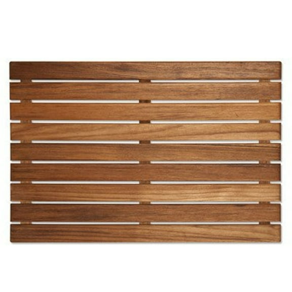 Teakworks4U Shower Mat UnFinished-Finish:Plantation Teak