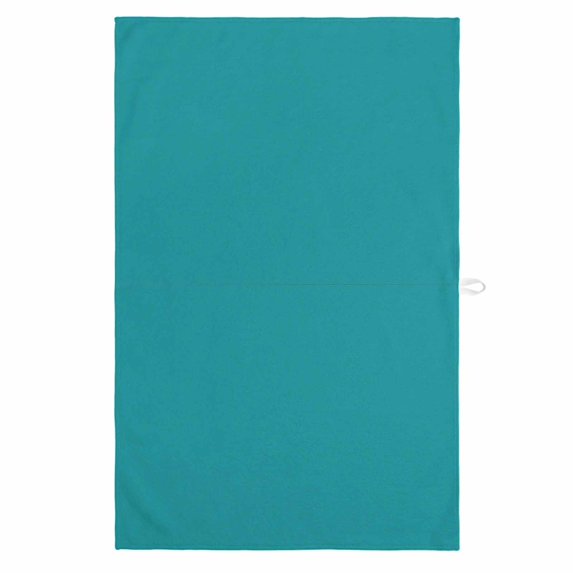 Teal 1 Pack Kitchen Towel, Water Absorbent Dish Towel, Turquoise Pure Teal Decorative Hand Towels - Quick Drying Cloth for Cooking Baking, 18x28 Inch