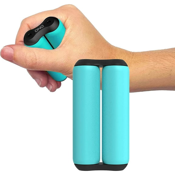 Teal ABS Junior ONO Roller - Handheld Fidget Toy for Adults | Help Relieve Stress, Anxiety, Tension | Promotes Focus, Clarity | Compact, Portable Design