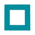 thumbnail image 1 of Teal Acid Free 12x12 Picture Frame Mats with White Core Bevel Cut for 8x8 Pictures - Fits 12x12, 1 of 3