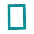 thumbnail image 1 of Teal Acid Free 12x16 Picture Frame Mats with White Core Bevel Cut for 8.5x11 Pictures - Fits 12x16, 1 of 3