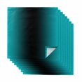 thumbnail image 1 of Teal Black Ombre Cloth Napkins, Gradient Contemporary Abstract Art Washable and Reusable Dinner Napkins Set of 8, Table Napkin for Kitchen Party Birthday Wedding Hotel Housewarming 20"x20", 1 of 8
