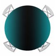 thumbnail image 1 of Teal Black Ombre Round Tablecloth for 45-54 Inch Tables,Fitted Table Cover with Elastic Edge,Gradient Contemporary Abstract Art Waterproof Outdoor Table Cloth Protector for Patio Garden Dinner Picnic, 1 of 9