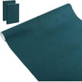 thumbnail image 1 of Teal Book Cloth for Book Binding 40x17inch Suede Fabric Surface Paper Backed Washable and Reusable Protective Cover Book Binding Materials for Adult DIY Book Album Cover Teal, 1 of 9