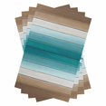thumbnail image 1 of Teal Brown Kitchen Towels Set of 4, Water Absorbent Dish Towel, Rustic Vintage Abstract Ombre Wooden Plank Decorative Hand Towels - Quick Drying Cloth for Cooking Baking, 18x28 Inch, 1 of 8