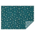 thumbnail image 1 of Teal Christmas Star Pattern Rectangle Tablecloth 60"x84",Waterproof Polyester Rectangle Table Cloth, Wipeable Spillproof Polyester Tablecloth for Dining, Camping, Indoor and Outdoor, 1 of 5