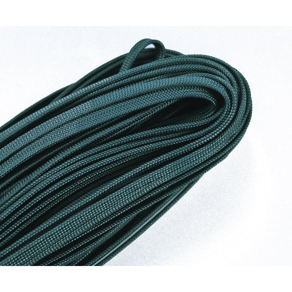 Teal Coreless / Flat 550 Paracord - 100 Foot Bundle