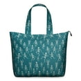 thumbnail image 1 of Teal Dancing Skeleton Pattern Travel Tote Bags for Women Carry On,Large Weekender Bags for Women Travel,Multi Functional Duffle Bag for Work,Shopping,Sports, 1 of 5