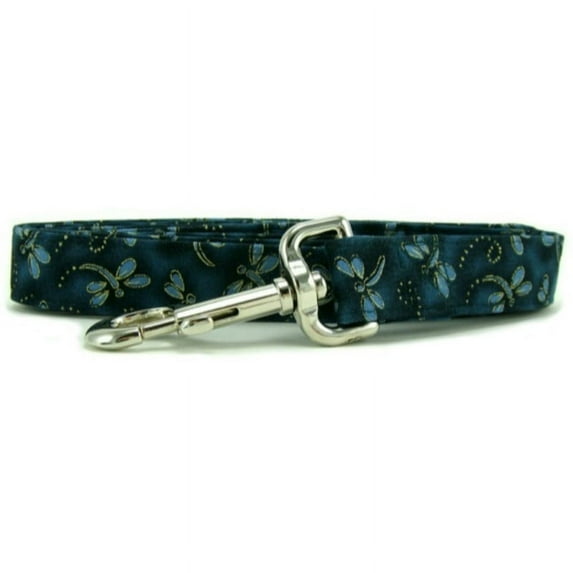 Teal Dragonflies Dog Leash - Size - Small