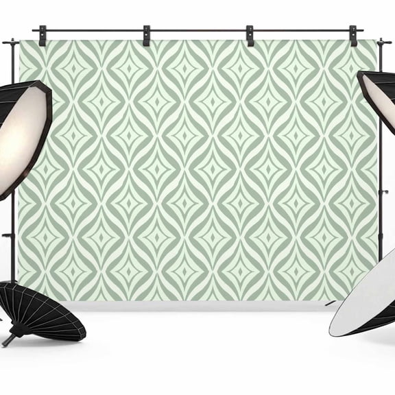 Teal Geometric Backdrop for Photography,Fabric Photo Background Backdrop,Art Contemporary Modern Abstract Photo Booth Background for Portrait Photoshoot Video Wedding Studio Decoration Banner 10x8ft