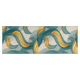 thumbnail image 1 of Teal Gold Marble Pattern Kitchen Rug Mat,Kitchen Runner Rugs Non Skid Washable,Decorative Kitchen Floor Mats for Kitchen,Sink,Laundry,17"X47", 1 of 5
