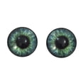 thumbnail image 1 of Teal Green Fantasy Human Glass Eyes, 1 of 8