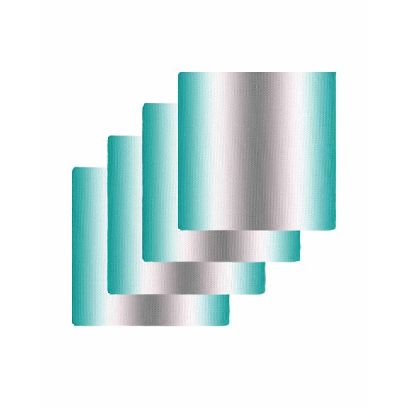 Teal Green Grey Kitchen Dish Towels for Drying Dishes Set of 4, Gray Farmhouse Modern Rustic Waffle Weave Microfiber Terry Hand Tea Bathroom Towels Quick Dry & Absorbent Towel 12x12