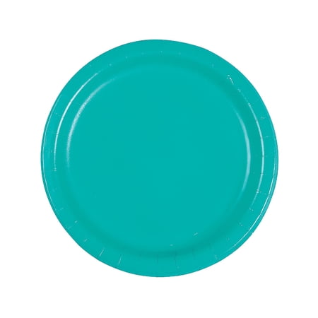 Teal Lagoon Rnd Dinner Plates 24 Pcs - Party Supplies - 24 Pieces