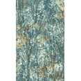 thumbnail image 1 of Teal Lush Forest Tropical Wallpaper, 1 of 5